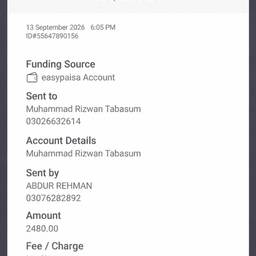 Edit Receipt Details