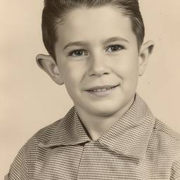 Antes - Colorear Retrato Vintage