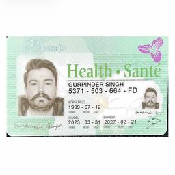 Health Card Expiry Date Edit
