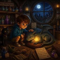 Children's Story Scene Art