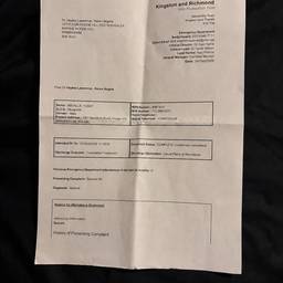 Medical Letter Date Change