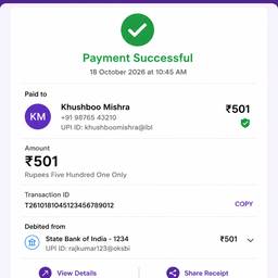 PhonePe Payment Screenshot