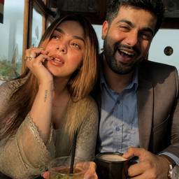 Candid Couple Cafe Moment
