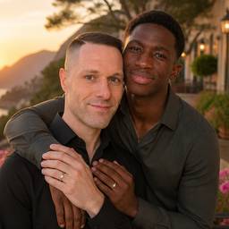 Romantic Engagement Photo