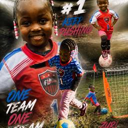 Soccer Star Collage