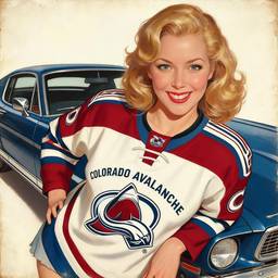 Après - Art Sportif Vintage Pin-Up