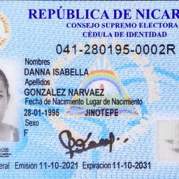Nicaraguan ID Name Change