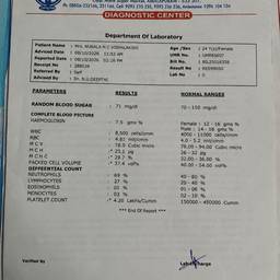 Medical Report Date & Value Edit