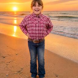 Beach Sunset Photo Edit
