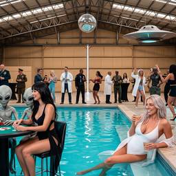 Area 51 Pool Party