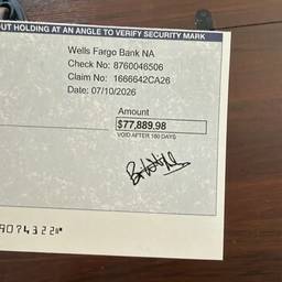 Change Check Amount AI