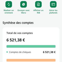 Antes - Editar saldo no app bancário