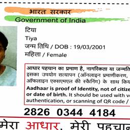 Aadhaar Birth Year Edit