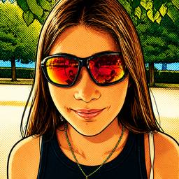 Después - Filtro de Foto Estilo Cómic