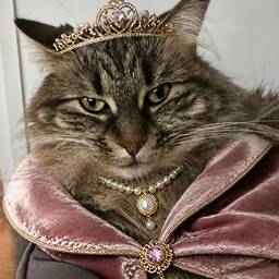 Princess Cat Portrait