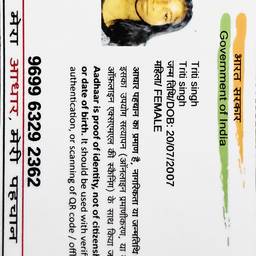 Aadhaar Card Detail Edit