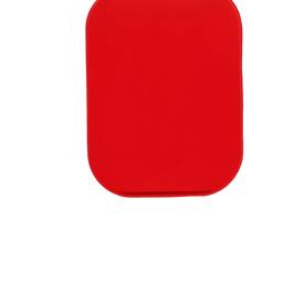 Solid Red Lid Cutout