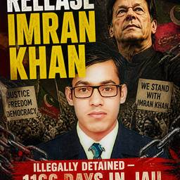 Imran Khan Protest Poster