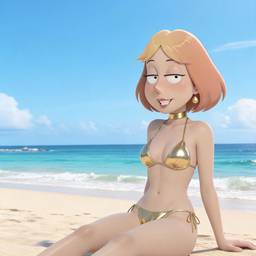 Beach Pose Photo Edit