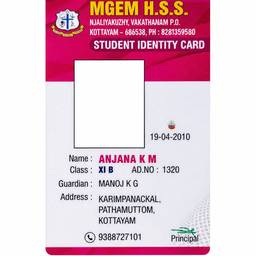 Straighten ID Card Photo
