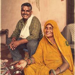Vintage 1980s Indian Photo