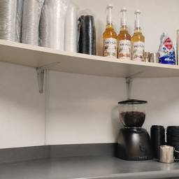 Nachher - Kaffeestation-Makeover