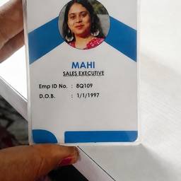 Depois - Limpeza de Carteira de Identidade de Funcionário
