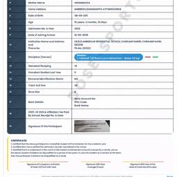 Edit Marksheet Document