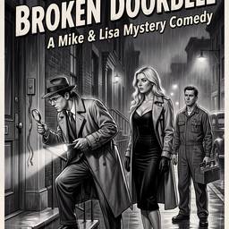 Broken Doorbell Noir Poster