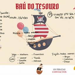 Flat Printable Treasure Map