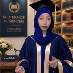 Graduation Defense Portrait