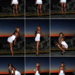 Sunset Flash Portrait