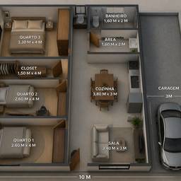 3D Floor Plan Render