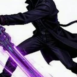Glitcher Sword Combo Animation