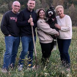 Family Field Photo Merge