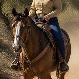 Western Cowboy Horse Ride