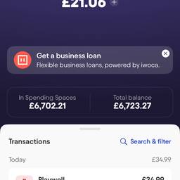 Before - Banking App Balance Edit