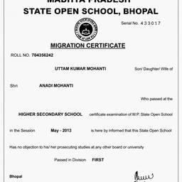After - Flatten Creased Certificate
