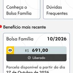 Bolsa Família Date Edit