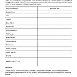 Clean Student Document