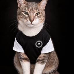 Antes - Edición de Foto Realista de Gato