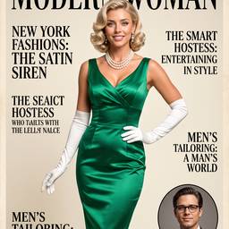 1950s Magazine Cover