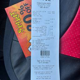 Receipt Date Change