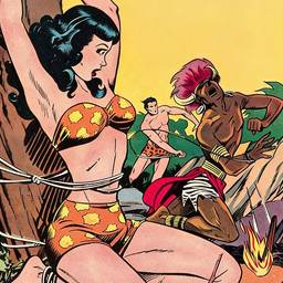 Vintage Comic Art Restore