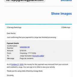 Bank Payment Amount Edit