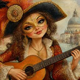 Caricature Oil Painting Art