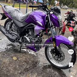 Purple Motorcycle Color Change