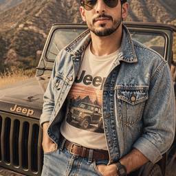 1980s Jeep Adventure Edit