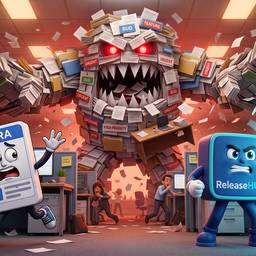 After - Attack of the Paperwork Monster