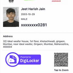 Aadhaar DOB Change Edit